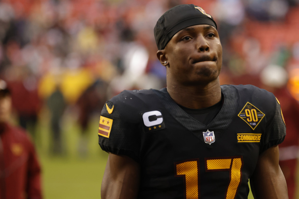 McLaurin wasn't happy with how the team performed against the Bears.